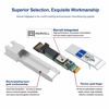 Picture of FLYPROFiber 10GBase-T SFP+ to RJ45 Module, 10G Ethernet Copper Modular Transceiver for Intel E10GSFPT, PCI-E NIC Card, CAT6A/CAT7, Up to 30M(100ft)