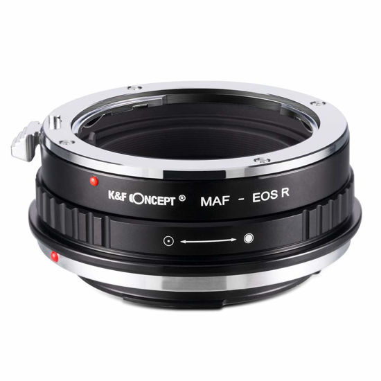 Picture of K&F Concept Lens Mount Adapter for Minolta MA AF Mount Lens to Canon EOS R Camera Body