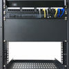 Picture of Jingchengmei Rack Mount Cable Management Panel, 1U, Nylon, Black, for 19-Inch Servers, Brush for Cable Entry