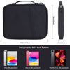 Picture of 9-11 Inch iPad Carrying Case, Padded Travel Tablet Sleeve Bag for iPad Pro 11-in (M4), iPad 10.9 (10th Gen), iPad Air 11-in (M2), Galaxy Tab S9/S8 (Black-11)