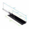 Picture of NavePoint Universal 1U Rack Mount 4-Post Shelf Rail for Dell Compaq IBM HP APC - 33.5 Inches deep