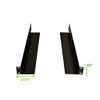 Picture of NavePoint Universal 1U Rack Mount 4-Post Shelf Rail for Dell Compaq IBM HP APC - 33.5 Inches deep