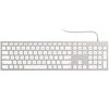 Picture of All-Aluminum Wired Keyboard for Apple Mac OS-Plug-n-Play, Cable Connection in USB-A or USB-C Port,Full Size USB Keyboard with Numeric Keypad for iMac/Mac Mini or MacBook Laptop