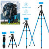 Picture of JOILCAN Tripod Camera Tripods, 74" Tripod for Camera Cell Phone Video Recording, Heavy Duty Tall Camera Tripod Stand, Professional Travel DSLR Tripods Compatible with Canon iPhone, Max Load 15 LB