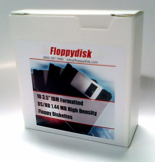 Picture of 50 Floppy Disks. 3.5 inch Diskettes. Formatted 1.44 MB DS/HD MF-2HD. Manufactured in 2011.