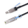 Picture of SFF-8644 to Mini SAS SFF-8088 HD Cable, 6Gbps External 26Pin SAS2.0 Hybrid Cable Attached SCSI for Raid systems, DataCenter, Servers, Workstations and Desktops, 100-Ohm, 0.5-Meter(1.6-ft)