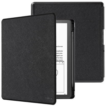 Picture of CoBak Case for Kindle Scribe - All New PU Leather Cover with Auto Sleep Wake Feature for Kindle Scribe 10.2" 2022 Released with Pen Holder