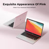 Picture of EooCoo Pink Case Compatible with MacBook Pro 13 inch M2 2022, 2020-2017 Release M1 A2338 A2289 A2251 A2159 A1989 A1706 A1708 Glossy Hard Case with Keyboard Cover, Screen Protector, Baby Pink