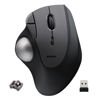 Picture of ELECOM Ergonomic Comfort Design Trackball IST Wireless 2.4GHz Connect, Super-Smooth Tracking with Roller Ball Bearing, 36mm Ball, Thumb Control, Compatible for Windows, PC, and Mac Black (M-IT11DRBK)