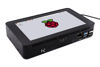 Picture of KKSB Aluminium Case for Raspberry Pi 4B 7-inch Touch Screen - Space for Addons