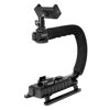 Picture of Fantaseal 4in1 DSLR/Mirrorless/Action Camera +Camcorder +Smartphone Stabilizer Holder We-media YouTube Vlog Low Position Video Rig Mount Fit for GoPro Sony DJI OSMO ACTION Nikon Canon iPhone Samsung