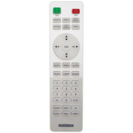 Picture of INTECHING RCA011 Projector Remote Control for BenQ DW921, DX920, L6000, LK952, LK953ST, LK990, LU950, LU951, LU951ST, SU922+, SW921+, SX920+