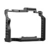 Picture of Andoer Camera Cage Aluminum Alloy Video Cage with Dual Cold Shoe Mounts Numerous 1/4 Inch Threads Replacement for Sony A7IV/ A7III/ A7II/ A7R III/ A7R II/ A7S II