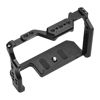 Picture of Andoer Camera Cage Aluminum Alloy Video Cage with Dual Cold Shoe Mounts Numerous 1/4 Inch Threads Replacement for Sony A7IV/ A7III/ A7II/ A7R III/ A7R II/ A7S II