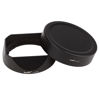 Picture of Haoge LH-X50N Bayonet Square Metal Lens Hood for Fujifilm Fuji Fujinon XF 50mm F2 R WR Lens with Metal Cap Kit on X-Pro3 X-T4 X-S10 Camera