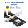 Picture of TP-Link AC1200 PCIe WiFi Card for PC (Archer T5E) - Bluetooth 4.2, Dual Band Wireless Network Card (2.4Ghz and 5Ghz) for Gaming, Streaming, Supports Windows 11/10, 8.1, 8, 7 (32/64-bit)