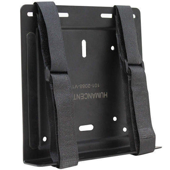 Picture of HumanCentric Universal Wall and VESA Mount, Adjustable Strap for Small Computers, UPS Units, Cable Boxes, Modems and Other Electronic Devices, Mounts on The Wall or Back of a Computer Monitor