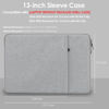 Picture of ProElife 13-Inch Laptop Sleeve Case for 2024-2022 MacBook Air 13.6 inch with Apple M3 M2 Chip & 2022 MacBook Pro 13.3'' M2 Chip Accessory Traveling Carrying Canvas Bag Cover Simple Case (Gray)