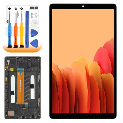 Picture of for Samsung Galaxy Tab A7 Lite Screen Replacement for Tab A7 Lite Wi-Fi SM-T227U SM-T220 LCD Display Touch Digitizer Assembly Repair Part Black with Frame+Installation Video(Wi-Fi Version)