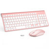 Picture of Wireless Keyboard and Mouse,2.4G Full Size and Portable Wireless Keyboard with Numeric Keyboard or Computer/Desktop/Laptop/Windows 10/8/7 -Pink