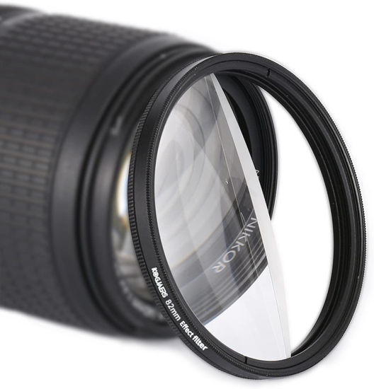 Picture of KOGJAERS lens filter 82mm Half bokeh effects filters foreground blur camera filter creative photographer's perfect photography set camera accessories