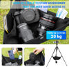 Picture of JJC Tripod Weight Stone Bag, Heavy Duty Sandbag for Lightweight Tripod Easel Light Stand Astrophotography, Tripod Rock Bag Camera Equipment Storage Bag Shelf with Buckles Adjustment