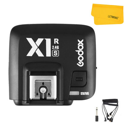 Picture of Godox X1R-S TTL Wireless Flash Trigger Receiver Compatible for Sony Cameras, 2.4G Wireless Flash Receiver, High Speed Sync 1/8000s, 5 Groups and 32 Channels(X1R-S Receiver Only)