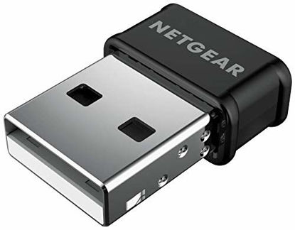 Picture of NETGEAR AC1200 Wi-Fi USB 2.0 Mini Adapter for Desktop PC | Dual Band WiFi Stick for Wireless Internet (A6150-100PAS)