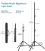 Picture of Heavy Duty 9.2 Feet/110'' Light Photography Tripod Stand, Sdfghj Aluminum Spring Cushioned Lighting Stand with Carry Bag for Relfectors Portrait, Softboxes, Umbrellas, Backgrounds, Flash, 280CM