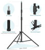 Picture of Heavy Duty 9.2 Feet/110'' Light Photography Tripod Stand, Sdfghj Aluminum Spring Cushioned Lighting Stand with Carry Bag for Relfectors Portrait, Softboxes, Umbrellas, Backgrounds, Flash, 280CM