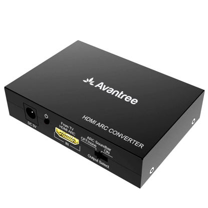 Picture of Avantree HAX05 - HDMI ARC Audio Converter for TV Sound, with Pass-Through, Optical & Analog Output, CEC Support