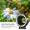 Picture of K&F Concept EF to EOS M Adapter, Auto Focus Lens Mount Adapter for Canon EF EF-S Lens and Canon EOS M Mount Cameras