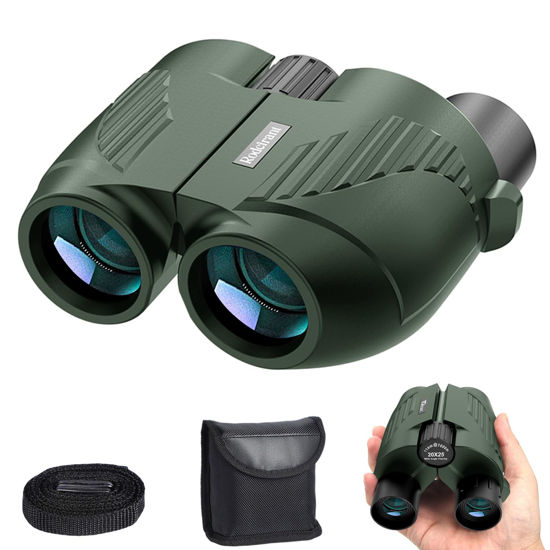 Picture of Binoculars 20x25 for Adults and Kids, High Power Easy Focus Binoculars with Low Light Vision, Compact Binoculars for Bird Watching and Travel