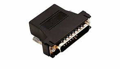 Picture of DIGI 76000700 Cable Adapter, Digi TS, RJ-45 to DB-25 Modem Adapter, Digi One, PortServer TS, II 4 Pack DB-25M Modem Adapter, 10 pin.