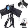 Picture of Camera Rain Cover with Openable Viewing Window & Strap Mountable Design,Waterproof Camera Raincoat Sleeve Protector for Canon Sony Nikon Fujifilm and More Mirrorless Digital Cameras with Lens up to 9"