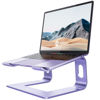 Picture of Nulaxy Laptop Stand, Ergonomic Aluminum Laptop Computer Stand, Detachable Laptop Stand Riser Notbook Hold Stand Compatible with MacBook Air Pro, Dell XPS, HP, Lenvo More10-15.6” Laptops(Purple)