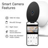 Picture of Feit Electric Indoor Security Camera with Motion Detection, 30ft. Night Vision, 360° Adjustable Head, 2.4GHz Wifi, 2-Way Audio, 1080p HD, Works with Alexa & Google Asst, Plug-in, White - CAM1/WIFI