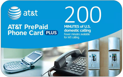 Picture of At&t Prepaid Phone Card - 125 Min.