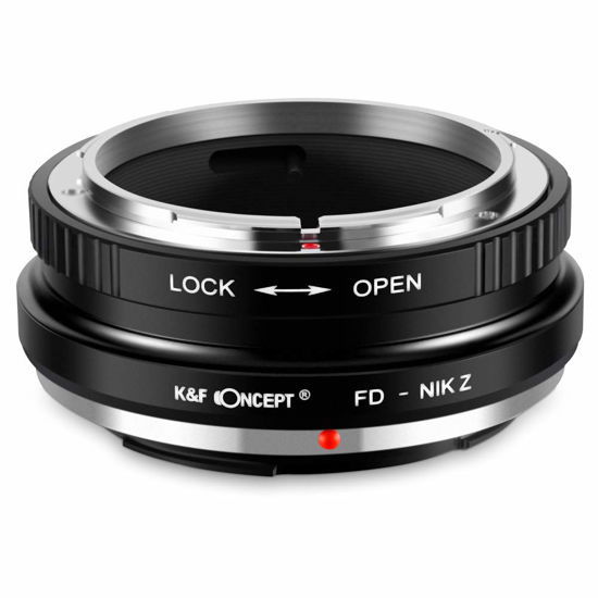 Picture of K&F Concept Lens Mount Adapter for FD FL Lens to Nikon Z6 Z7 Camera