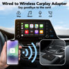 Picture of CPCGER Wireless Carplay Adapter 2024 Upgrade Apple Carplay Wireless Adapter Convert Wired to Wireless CarPlay Dongle Plug & Play Fit for Cars with Factory CarPlay Function