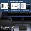 Picture of CPCGER Wireless Carplay Adapter 2024 Upgrade Apple Carplay Wireless Adapter Convert Wired to Wireless CarPlay Dongle Plug & Play Fit for Cars with Factory CarPlay Function