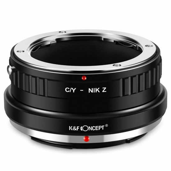 Picture of K&F Concept Lens Mount Adapter for Contax Yashica CY Mount Lens to Nikon Z6 Z7 Camera