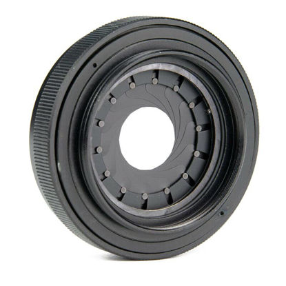 Picture of Adjustable 1.5-26mm Iris Diaphragm M30 to M37 Camera Lens Module Adapter Ring