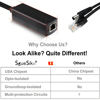 Picture of SGUESIKR Premium 4-Pack PoE Splitter 12V, High-End Active PoE to 2.1mm DC - IEEE 802.3af/at Compliant, Crafted with Premium USA Chipset & Opto-Isolator: for Non-PoE IP Cameras & More (24W, 12V/2A)