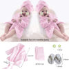 Picture of SPOKKI Newborn Photography Props Baby Girl 5 PCS Bathrobes Bath Towel Outfit with Slippers Cucumber Photo Props for Infant Boys Girls(0-6 Months)