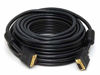 Picture of Monoprice 50ft Super VGA M/M CL2 Rated (For In-Wall Installation) Cable w/ Ferrites (Gold Plated)