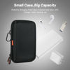 Picture of Shockproof Hard Shell Carrying Case for GPS, External Hard Drive, Power Bank, Charger, Cable, Heart Monitor, Cell Phone, Electronic Accessories - Larger Capacity Storage Pouch Travel Bag