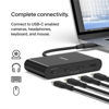 Picture of Belkin Connect USB-C™ to 4-Port USB-C Hub, Multiport Adapter Dongle with 4 USB-C 3.2 Gen2 Ports & 100W PD with Max 10Gbps High Speed Data Transfer for MacBook, iPad, Chromebook, PC, and More, Black