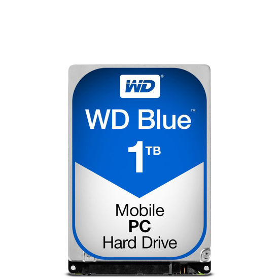 Picture of WD Blue 1TB Mobile Hard Disk Drive - 5400 RPM SATA 6 Gb/s 9.5 MM 2.5 Inch - WD10JPVX