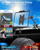 Picture of Metal Tablet Mount for Truck - Heavy Duty [Super Suction Cup] Tablet Truck Mount Dashboard Windshield for Car/Semi Truck/Pickup/Van/SUV/Commercial Vehicle for 4.7-13" iPad Pro Air Mini, iPhone, Galaxy